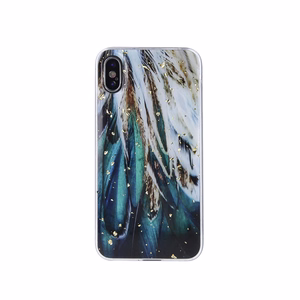 Auksinis Glam dėklas Samsung Galaxy A15 4G / A15 5G plunksnos