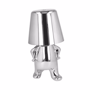 Naktinė lempa Silver Man dizainas F