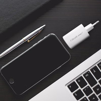 Qoltec 50765 mobiliojo įrenginio kroviklis Knyginis kompiuteris, Nešiojama žaidimų konsolė, Išorinė baterija, Išmanusis telefonas, Išmanusis laikrodis, Planšetinis kompiuteris Balta AC Spartusis įkrovimas Vidaus