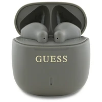 Guess Bluetooth ausinės GUTWSJ14ESGE TWS + įkrovimo stotelė smėlio spausdintas klasikinis logotipas