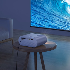 Projektorius HD Ready Hoco Wi-Fi Bluetooth 720P DT1 baltas