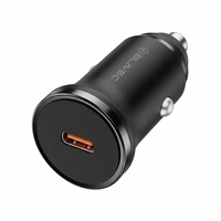 Blavec Car charger BS-01C-C Road - Type C - PD 20W with Type C to Type C cable (CCBS01CCR-CB) black