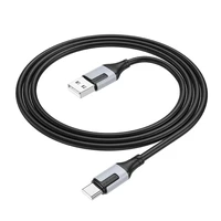 USB kabelis Borofone BX101 USB-A to USB-C 1.0m juodas