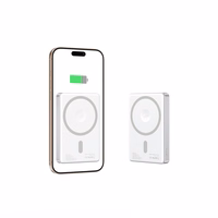 Tech-Protect PB33 LifeMag MagSafe 5000mAh Išorinė baterija (f) - sidabrinė