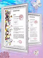 Kingxbar Lucky Series dėklas telefonui dekoruotas originaliais Swarovski kristalais iPhone 12 mini skaidrus