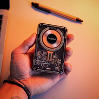 Išorinė baterija Dudao TGK1 su MagSafe belaide įkrova 20W 10000mAh juoda