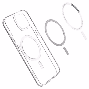 Spigen Ultra Hybrid Mag dėklas su MagSafe iPhone 13 - baltas