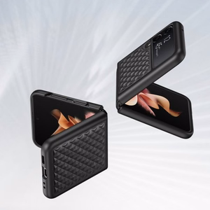 Dėklas Dux Ducis Venice skirtas Samsung F711 Z Flip3 juodas