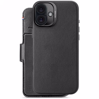 Decoded odinis nuimamas piniginės dėklas su MagSafe ir pinigine iPhone 16 Plus - juodas