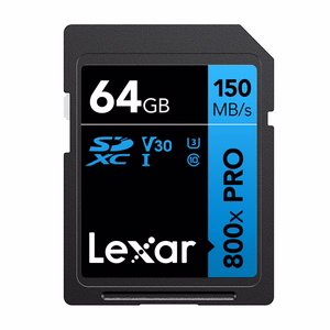 Lexar SDXC 64GB UHS-I atminties kortelė