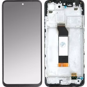 LCD ekranas Xiaomi Redmi Note 10 5G/Redmi Note 10T 5G/Poco M3 Pro 5G su jutikliniu ekranu ir rėmeliu juodas ORG