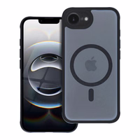 Dėklas for Xiaomi Redmi NOTE 15 PRO 4G Full Matinis Mag Dėklas suderinamas su MagSafe juodas