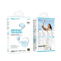 HOCO belaidės ausinės bluetooth TWS EW202 mėlynos