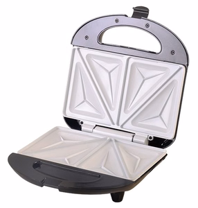 Camry CR 3018 – sandwich maker for 2 sandwiches, 850 W, ceramic coating, black