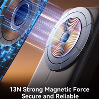 Išorinė baterija Joyroom "JR-PBM02 3in1" juoda 10000mAh (Belaidis įkrovimas 15W)