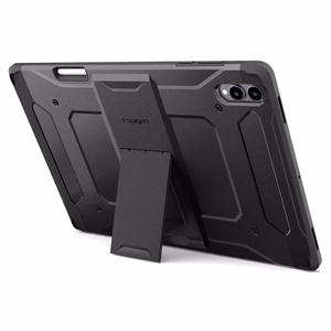 Spigen Tough Armor Pro dėklas Samsung Galaxy Tab S11 Ultra 14.6 juodas
