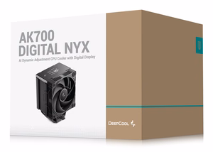 DeepCool AK700 Digital NYX procesoriaus oro aušintuvas 12 cm juodas 1 vnt.