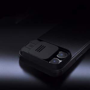 Nillkin CamShield Pro iPhone 16 Pro dėklas (juodas)