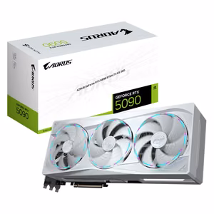 Vaizdo plokštė Gigabyte AORUS GeForce RTX 5090 Stealth ICE 32GB GDDR7 DLSS4