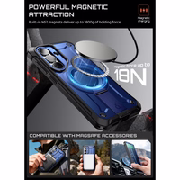 "Supcase Unicorn Beetle Pro Mag MagSafe" 2 komplektų dėklas "Samsung Galaxy S26" - tamsiai mėlynas ir juodas