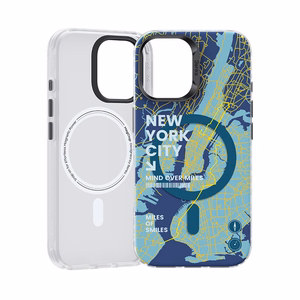 Benks Magnetinė City New York dėklas Iphone 16 Plus