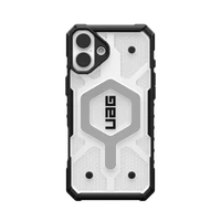 UAG Pathfinder skaidrus Magnetinis dėklas iPhone 16 Plus - baltas