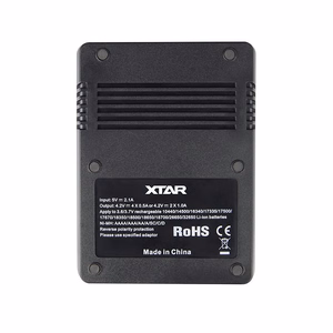XTAR VC4 – USB akumuliatorių įkroviklis, 4 kanalai
