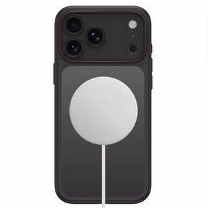 Tech-Protect MagCam MagSafe dėklas, skirtas iPhone 18 Pro Max / 17 Pro Max, matinis juodas ir raudonas