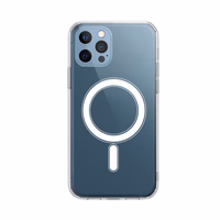 Anti Shock 1,5 mm Magnetinis dėklas iPhone 13 Pro 6,1" skaidrus kameros apsauga