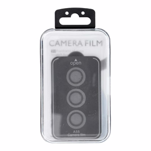 Kameros objektyvo apsauginis stiklas 9H skirtas SAMSUNG A55 juodas