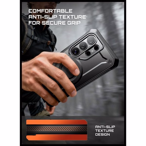 "Supcase Unicorn Beetle Pro Mag MagSafe" 2 komplektų dėklas, skirtas "Samsung Galaxy S26 Ultra" - juodas