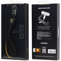 Universalus odinis dirželis Lamborghini D1 geltonas