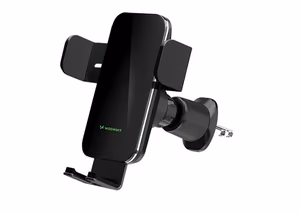 Wireless car charger+holder Wozinsky (WEDZ-3Y8S) (QI 15W) for using on ventilation grille black