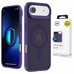3mk Smoke MagCase dėklas iPhone Air - violetinis