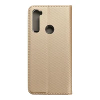 SMART Dėklas telefonui Book XIAOMI Redmi Note 8T auksinis