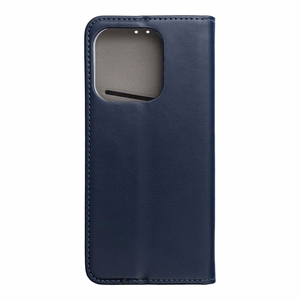 SMART MAGNETO knygos dėklas HONOR 400 Lite tamsiai mėlynas