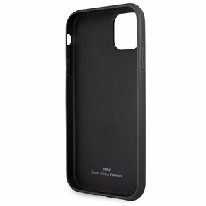 BMW odinis perforuotas dėklas telefonui iPhone 11 / Xr - raudonas