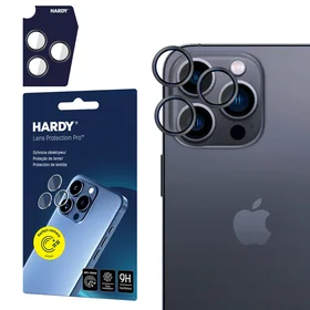 3mk HARDY objektyvo apsauga Pro stiklas Apple iPhone 13 Pro / 13 Pro Max - Grafitas