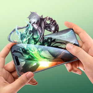 Borofone BF8 Diamond Armor 5D grūdintas stiklas iPhone 14 Pro (10 vnt. rinkinys)