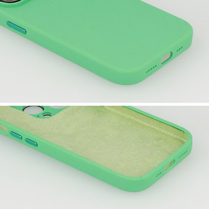 Tel Protect Lichi Dėklas telefonui Iphone 12 - mėtinai žalias