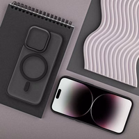 Dėklas Matte Mag Cover (MagSafe) skirtas iPhone 17 juodas