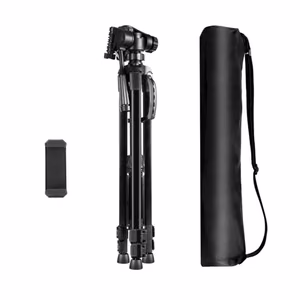 Штатив Puluz PU3096B с головой 3D 360° и держателем телефона