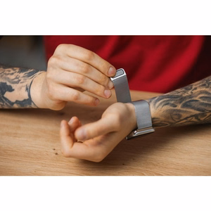 FORCELL F-DESIGN FA03 magnetinis nerūdijančio plieno dirželis APPLE Watch 38 / 40 / 41 mm mėlynas