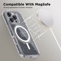 Tech-Protect FlexAir Hybrid Magnetinis dėklas telefonui iPhone 16 Pro - skaidrus