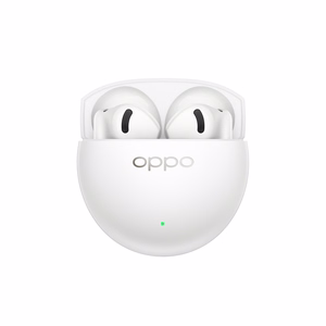 OPPO tikrai belaidės ausinės Enco Air5s Bluetooth, įstatomos į ausis, mikrofonas, mėnulio balta, triukšmo slopinimas, belaidės