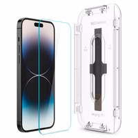 Spigen Glas.tR EZ Fit Apsauginis stiklas iPhone 14 Pro Max - 2 vnt.