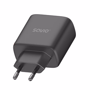 SAVIO LA-06/B USB Quick Charge Power Delivery 3.0 30W įkroviklis