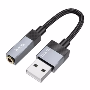Аудиоадаптер Hoco (UPA32D) USB на 3,5 мм
