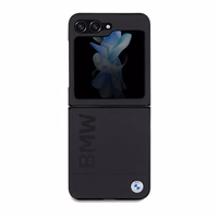 BMW odinis Hot Stamp dėklas telefonui Samsung Galaxy Z Flip 5 - juodas