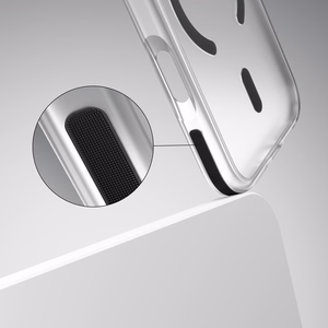Etteri Icy Mag dėklas telefonui iPhone 17 Pro Max juodas